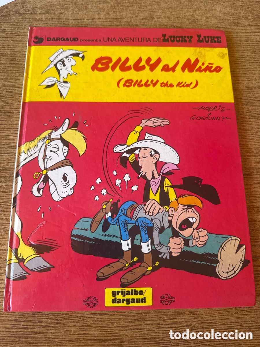 C&oacute;mics: LUCKY LUKE N&ordm; 14 - BILLY EL NI&Ntilde;O GRIJALBO 1980