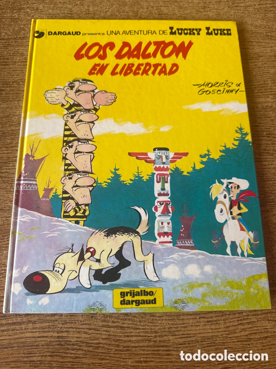 C&oacute;mics: LUCKY LUKE N&ordm; 21 - LOS DALTON EN LIBERTAD GRIJALBO 1971