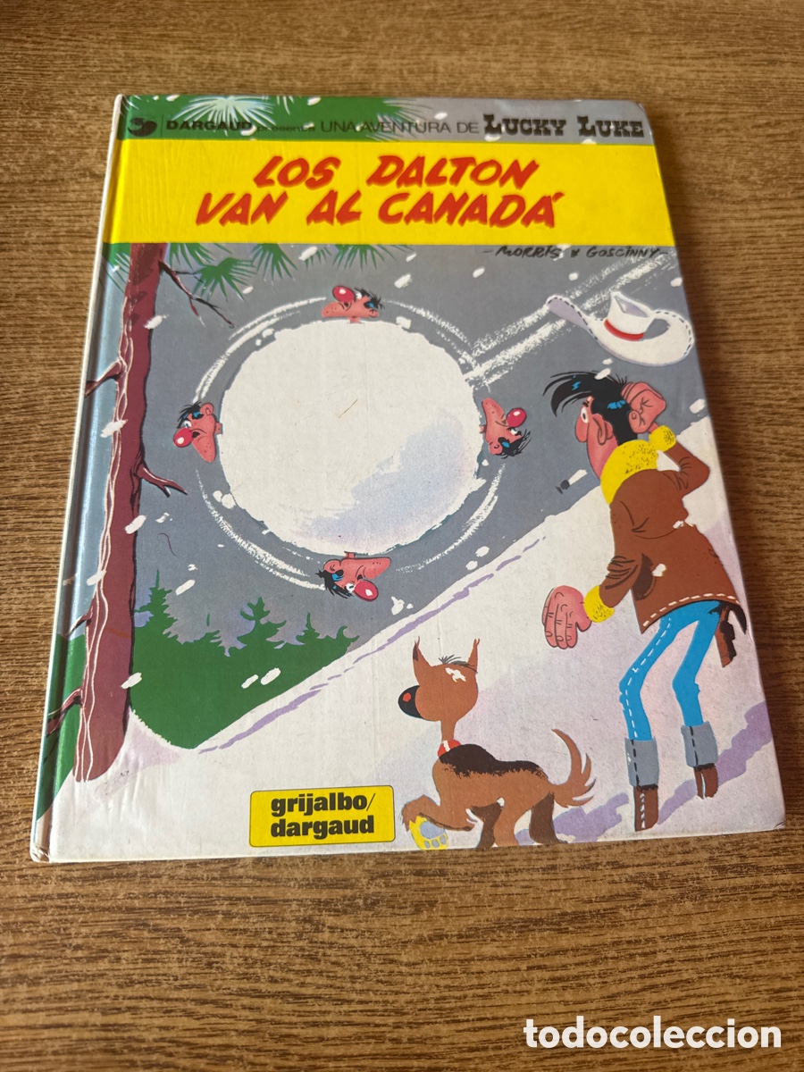C&oacute;mics: LUCKY LUKE N&ordm; 22 - LOS DALTON VAN A CANAD&Aacute; GRIJALBO 1982