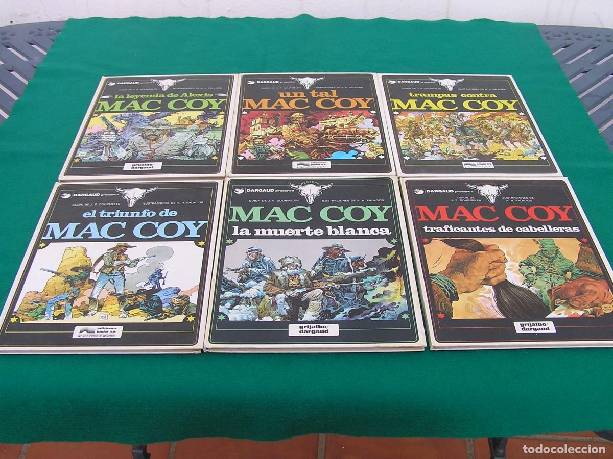 C&oacute;mics: Lote de 6 ejemplares comic Mac Coy. Autor A.H. Palacios. Edit. Grijalbo N&ordm; 1-2-3-4-6-7