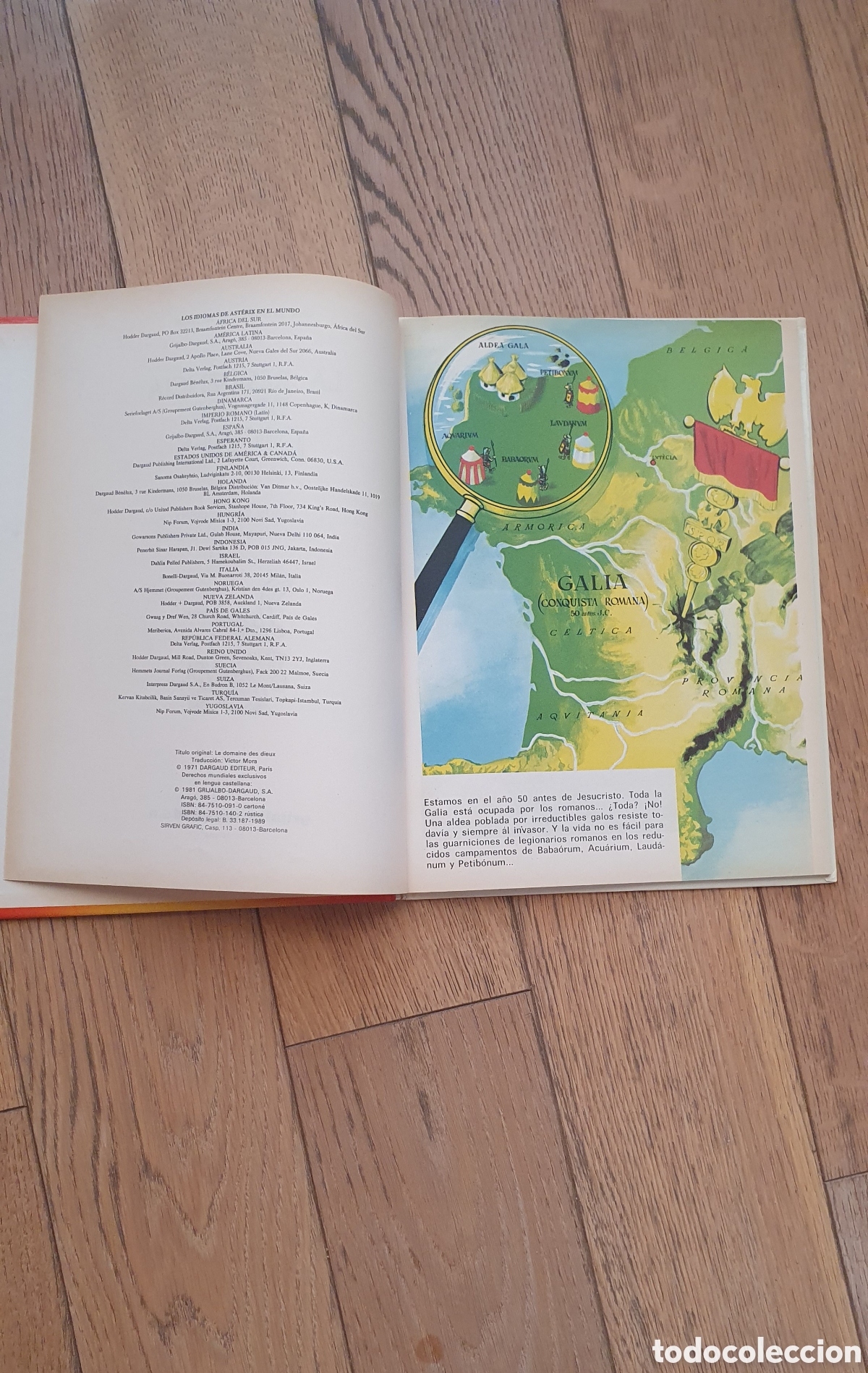 C&oacute;mics: Ast&eacute;rix La Residencia de los Dioses (1981) - Foto 4