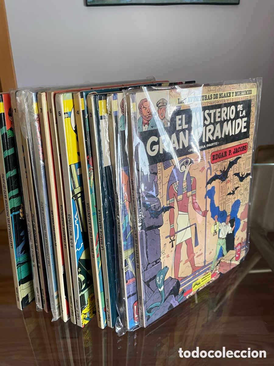C&oacute;mics: COMPLETO - LAS AVENTURAS DE BLAKE Y MORTIMER - EDGAR P. JACOBS - ED. JUNIOR GRIJALBO