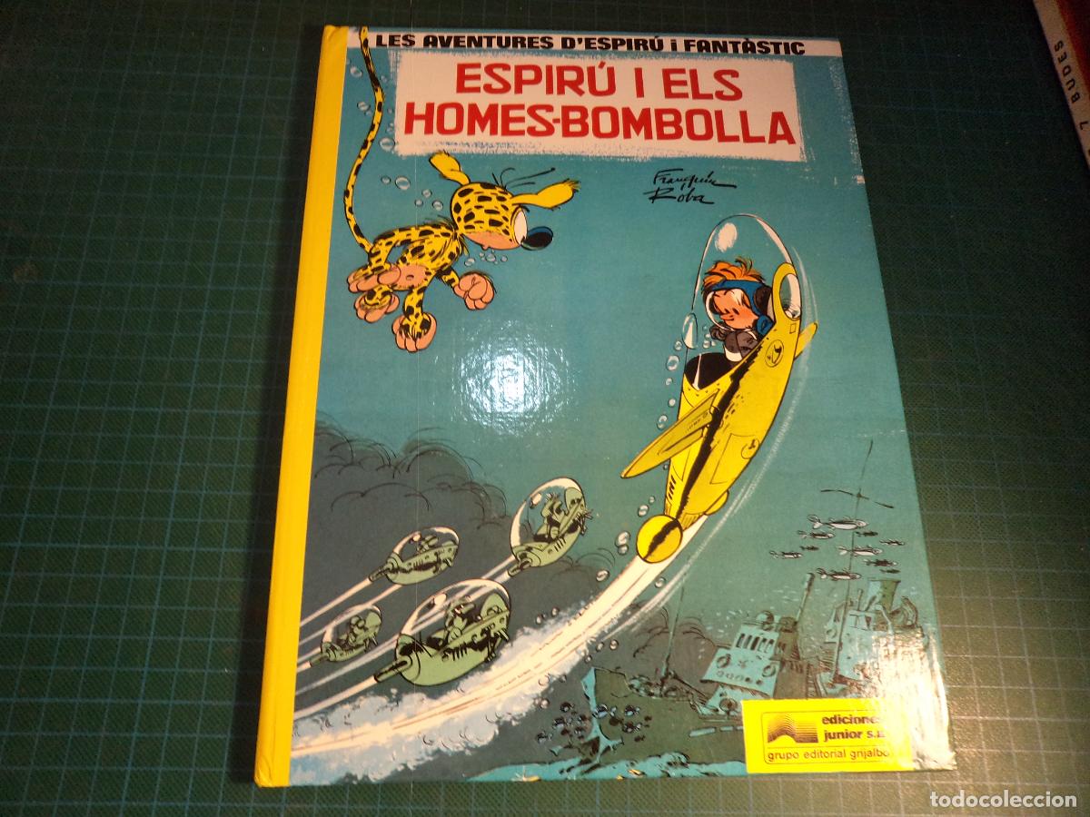 C&oacute;mics: Espiru i els homes-bombolla. N&ordm; 13. Junior.