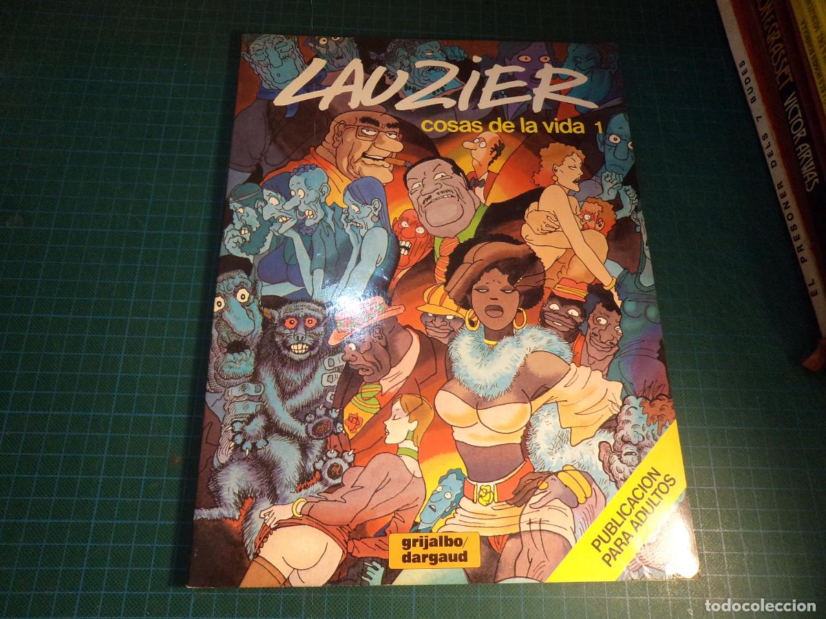 C&oacute;mics: Lauzier. Cosas de la vida. N&ordm; 1. Grijalbo. Rustica.