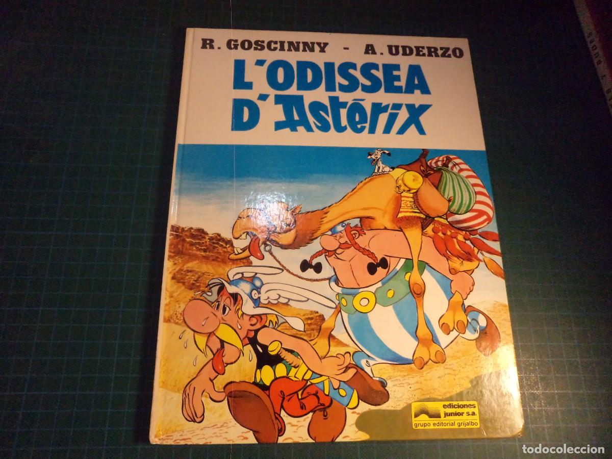 C&oacute;mics: L'odissea d'Asterix. Junior. En catalan.