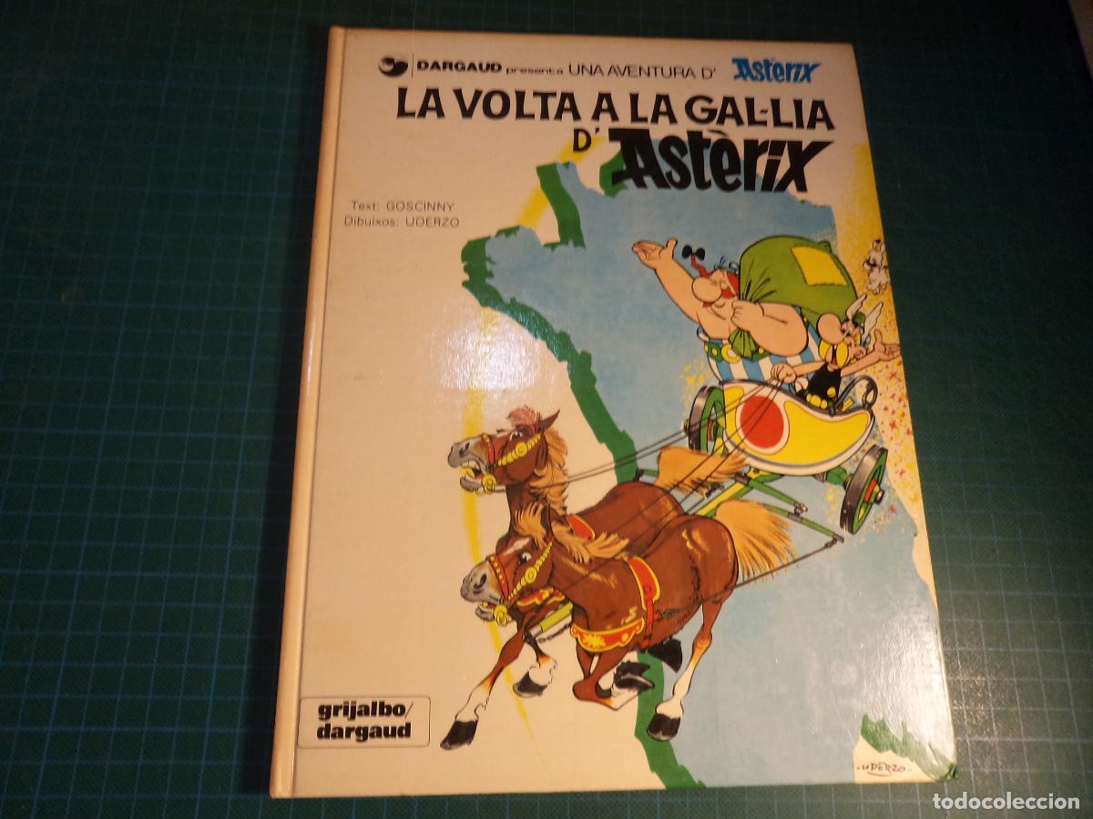 C&oacute;mics: La volta a la Galia d'Asterix. Grijalbo. En catalan.