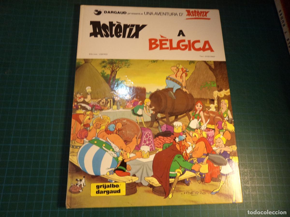 C&oacute;mics: Asterix a Belgica. Grijalbo. En catalan.
