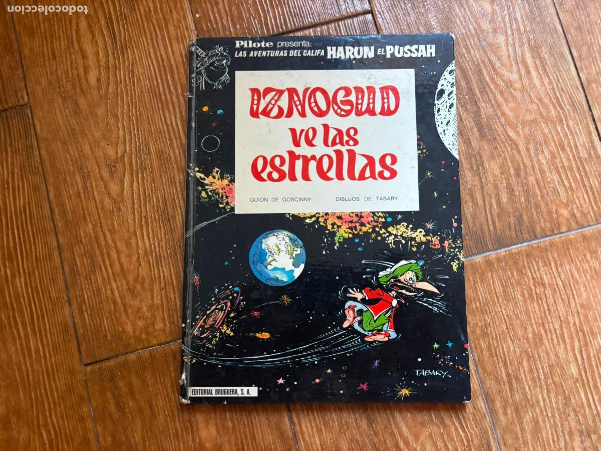 C&oacute;mics: LAS AVENTURAS DEL CALIFA HAROUN EL PUSSAH. IZNOGUD VE LAS ESTRELLAS.BRUGUERA TAPA DURA