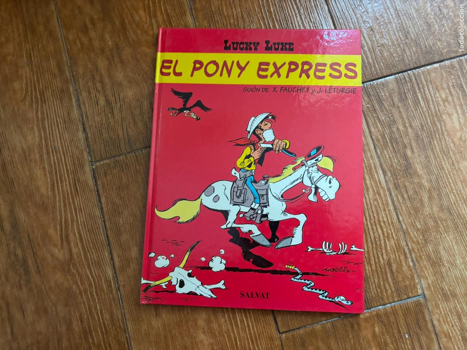 Comics: LUCKY LUKE EL PONY EXPRESS SALVAT TAPA DURA