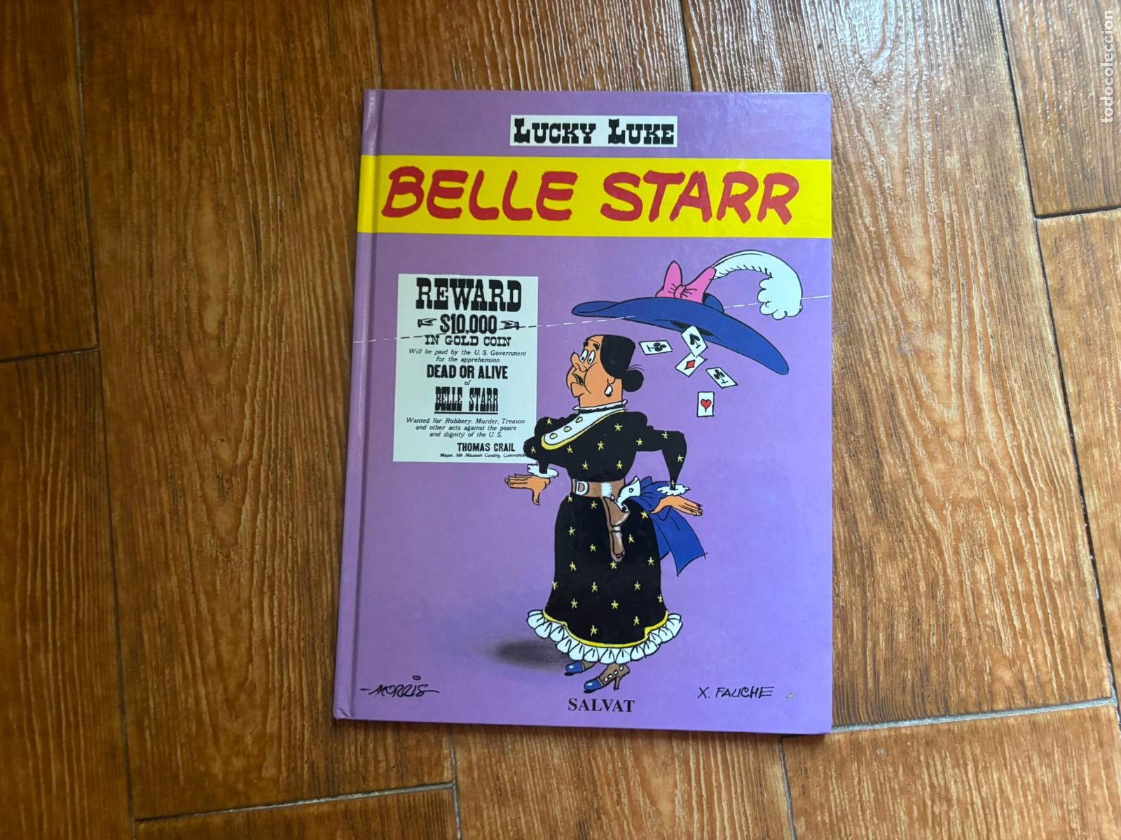 Comics: LUCKY LUKE BELLE STARR SALVAT TAPA DURA
