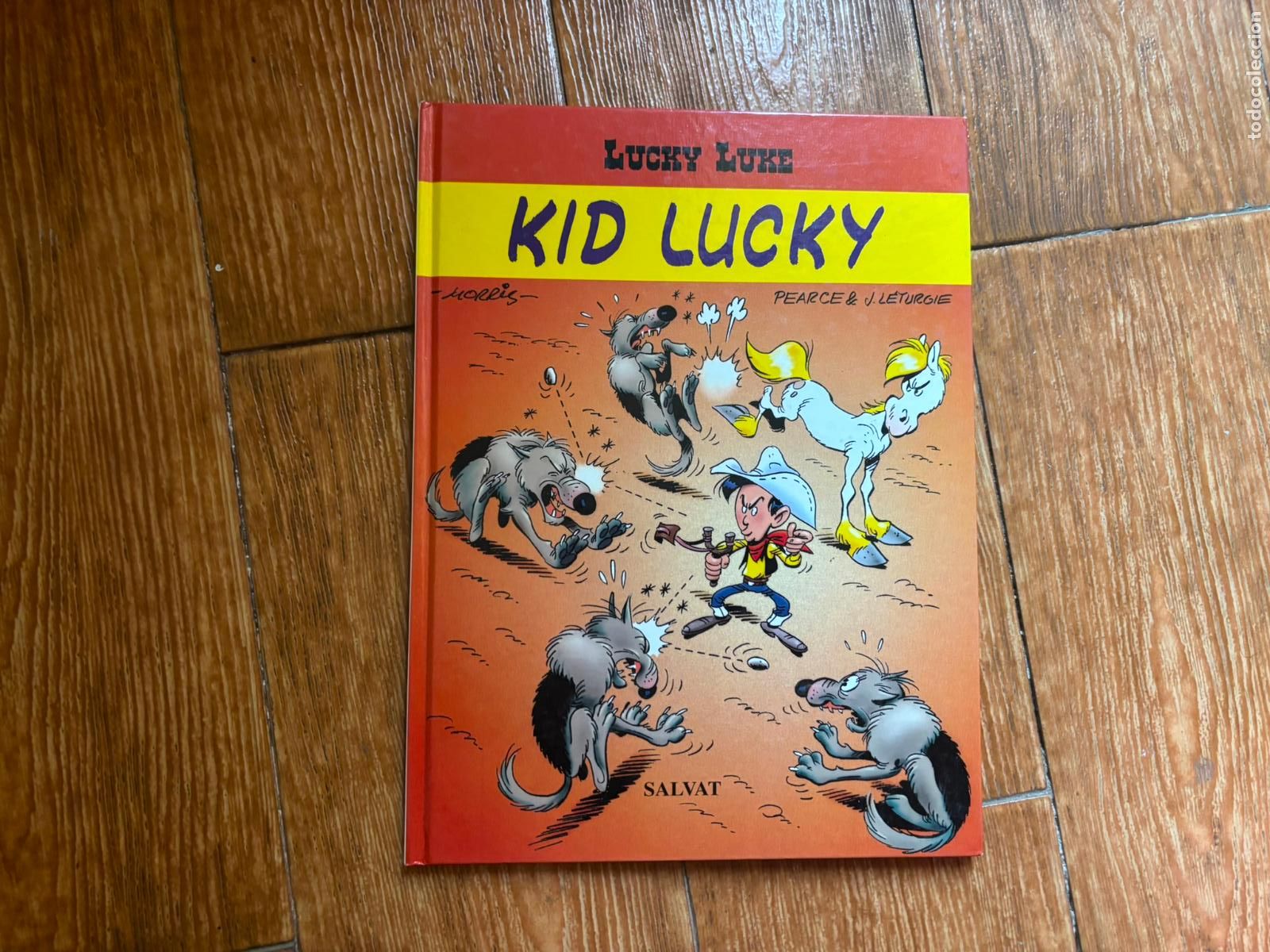 Comics: LUCKY LUKE KID LUCKY SALVAT TAPA DURA