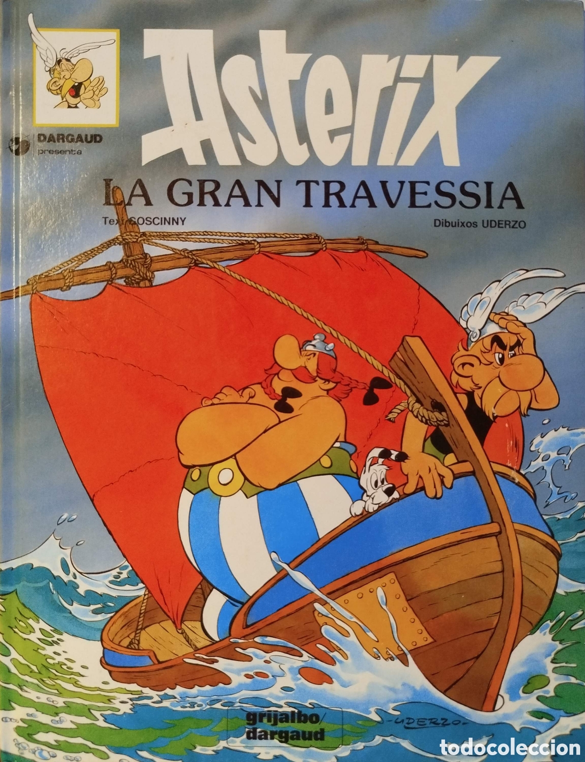 C&oacute;mics: Asterix. La gran travessia. Goscinny. Grijalbo. 1992.