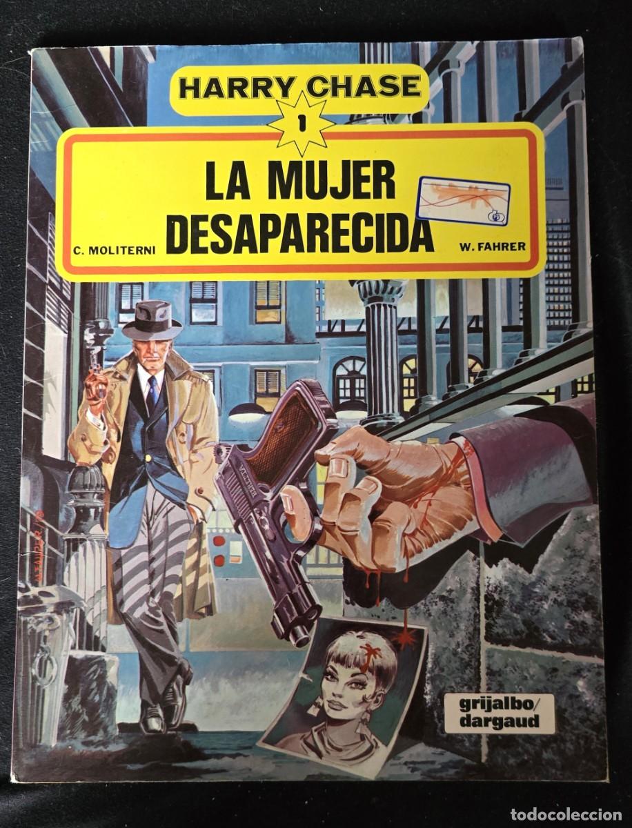 C&oacute;mics: HARRY CHASE N1 LA MUJER DESAPARECIDA por C. Moliterni y W. Faher 1981
