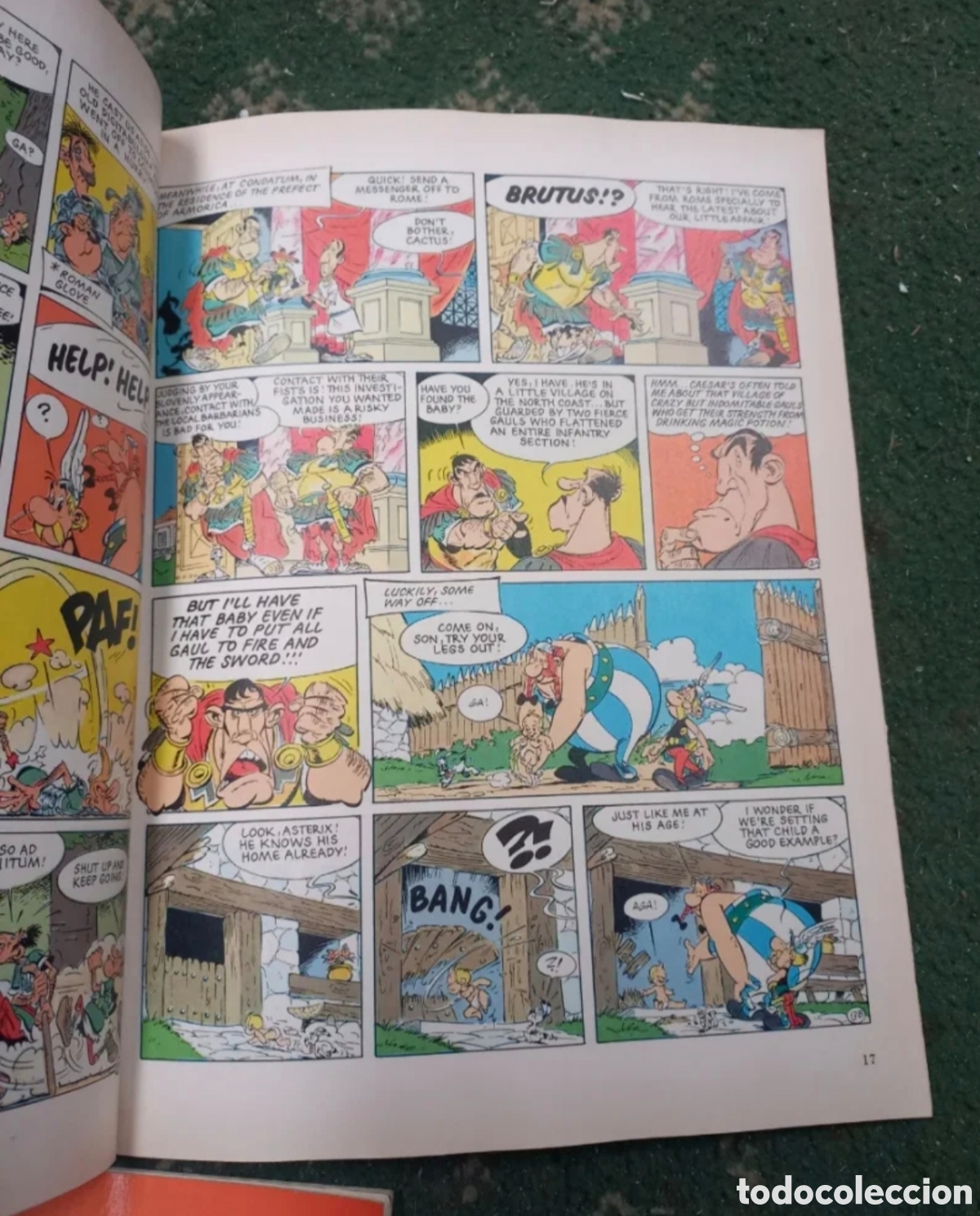 C&oacute;mics: LOTE 3 C&Oacute;MICS DE ASTERIX EN INGL&Eacute;S - EDICIONES DEL PRADO (STUDY COMICS) - N&Uacute;MEROS A.3, A.11 y A.12 - Foto 4