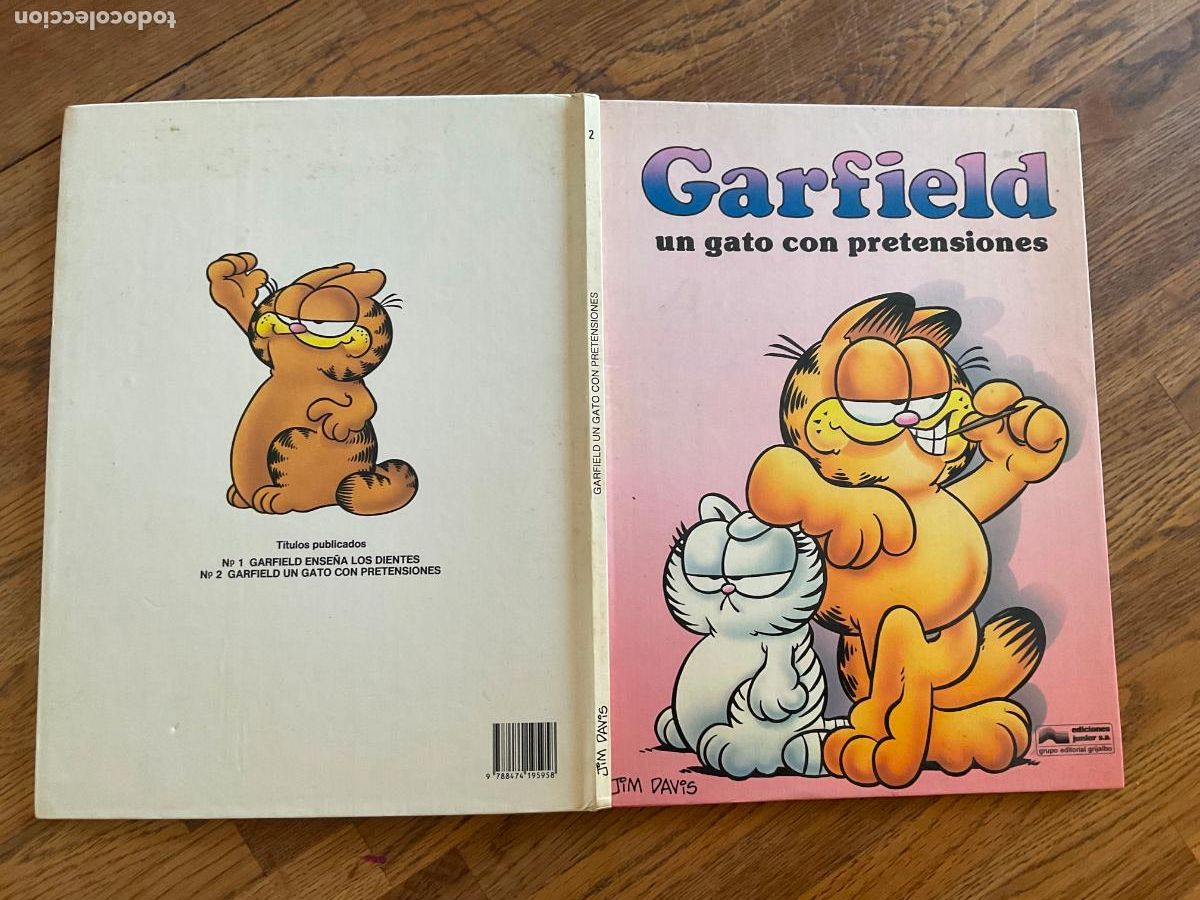 C&oacute;mics: *PEDIDO M&Iacute;NIMO 5 EUROS* - GARFIELD UN GATO CON PRETENSIONES - GRIJALBO - TAPA DURA