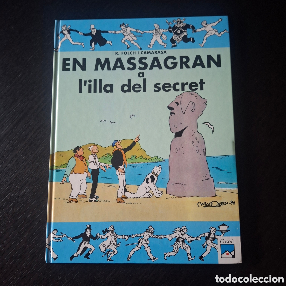 C&oacute;mics: EN MASSAGRAN A L&acute;ILLA DEL SECRET - EDITORIAL CASALS - R. FOLCH I CAMARASA - 1&ordf; EDICION 1996 CATALAN