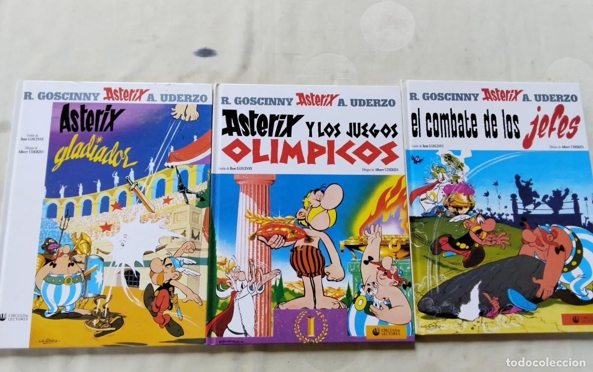 C&oacute;mics: ASTERIX TRES COMICS EN MUY BUEN ESTADO , VER TITULOS
