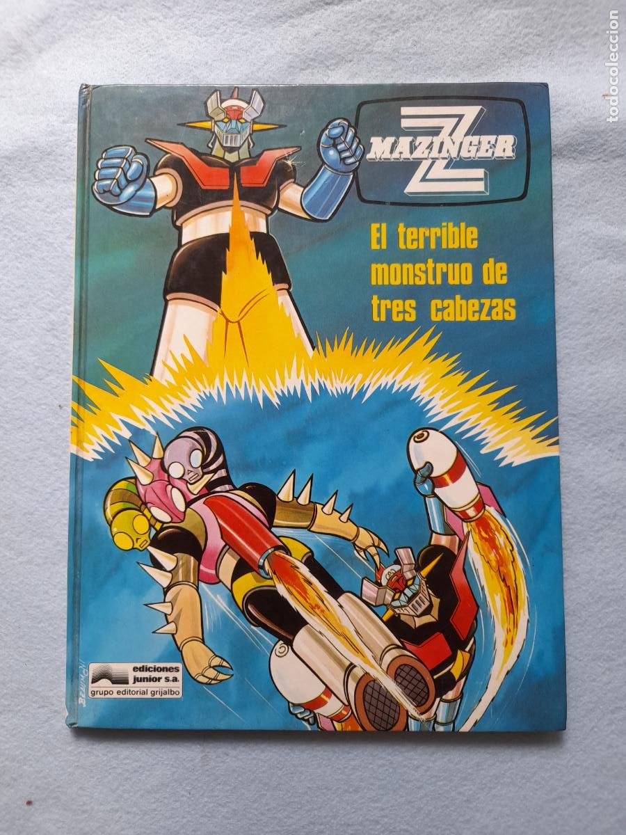 C&oacute;mics: Mazinger Z. El Terrible Monstruo de Tres Cabezas.