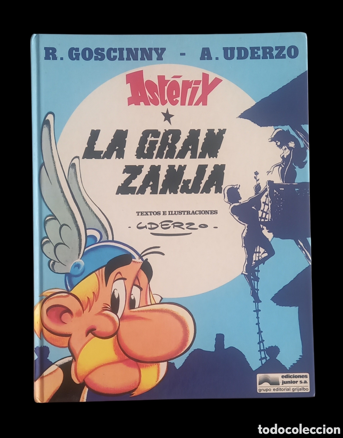 C&oacute;mics: La Gran Zanja Asterix 1980 Goscinny Uderzo env&iacute;o de M&aacute;laga