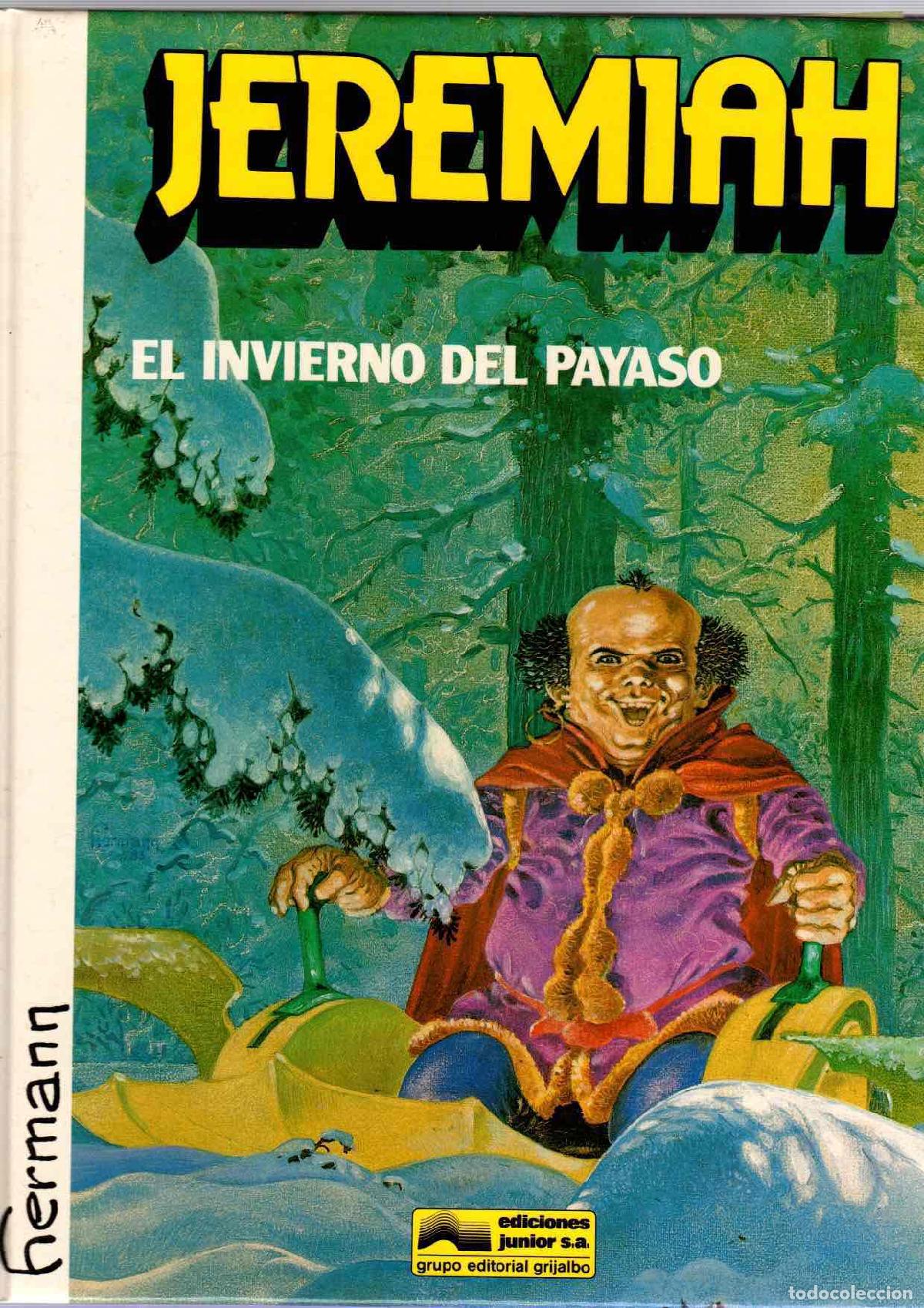 C&oacute;mics: JEREMIAH 9 EL INVIERNO DEL PAYASO. HERMANN. GRIJALBO, 1987