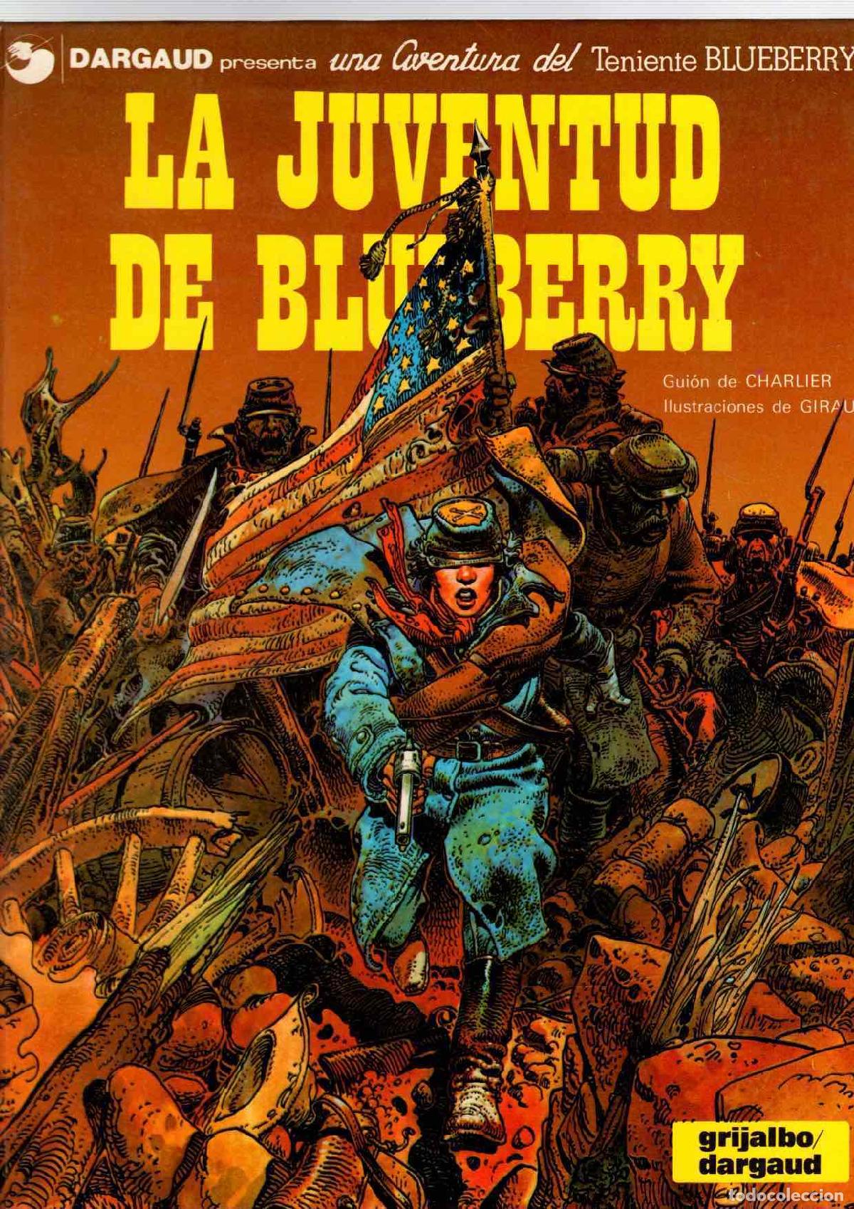 C&oacute;mics: BLUEBERRY 12 LA JUVENTUD DE BLUEBERRY. CHARLIER - GIRAUD. GRIJALBO, 1980
