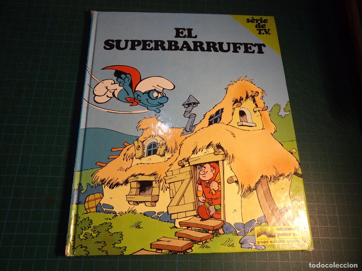 C&oacute;mics: El Superbarrufet. Ediciones Junior. Cuento ilustrado. En catal&aacute;n.