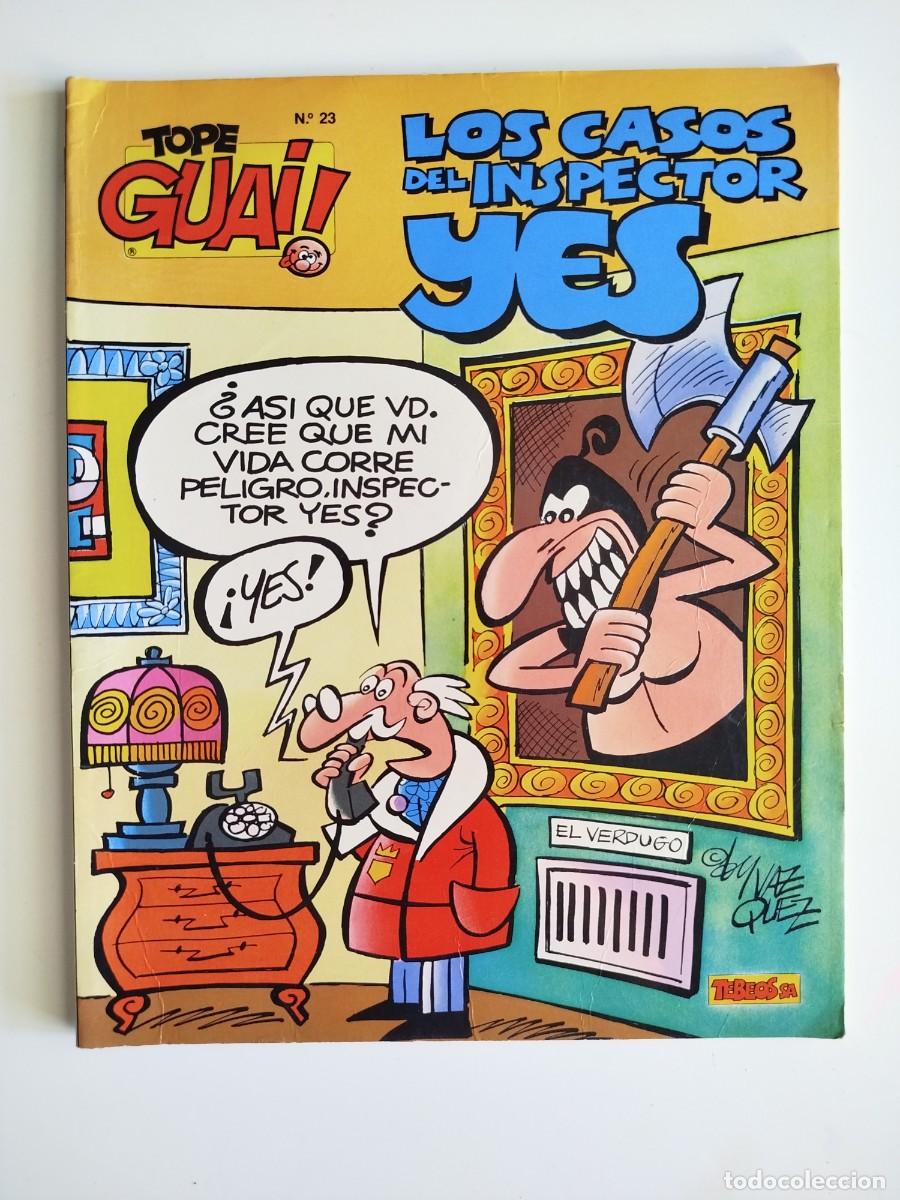 C&oacute;mics: Tope Guai n&ordm; 23 Los casos del inspector Yes - V&aacute;zquez (Anacleto)