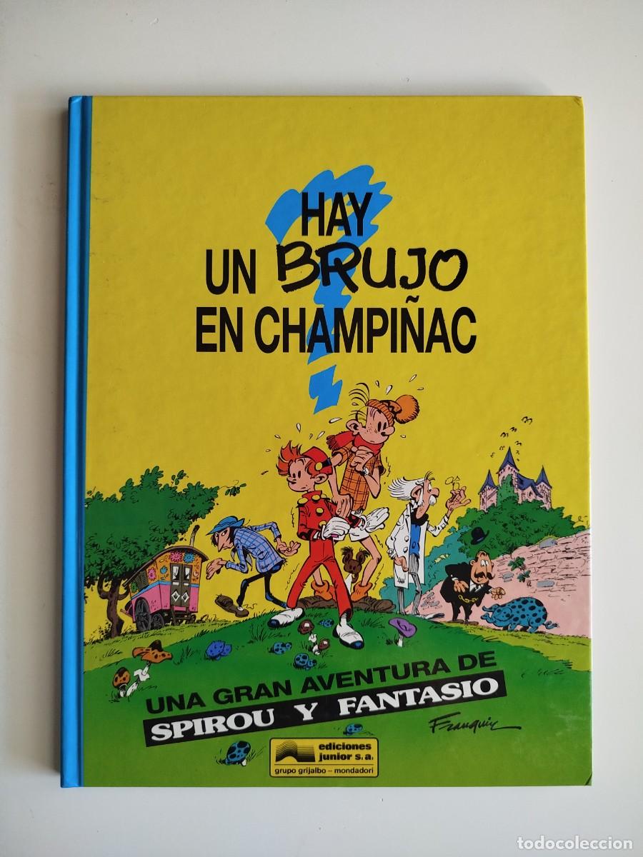 C&oacute;mics: LAS AVENTURAS DE SPIROU Y FANTASIO N&ordm; 1 - HAY UN BRUJO EN CHAMPI&Ntilde;AC - FRANQUIN - GRIJALBO 1993