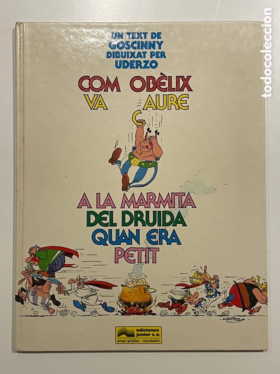 C&oacute;mics: Asterix i Obelix. 1989. Ediciones Junior. Grijalbo. Catal&aacute;n.