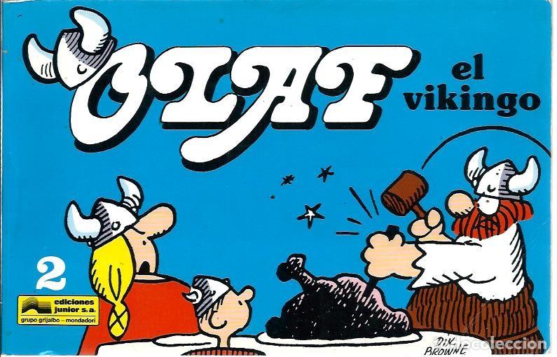 C&oacute;mics: OLAF EL VIKINGO - VOLUMEN 2 - EDICIONES JUNIOR 1991 - MUY MUY DIFICIL
