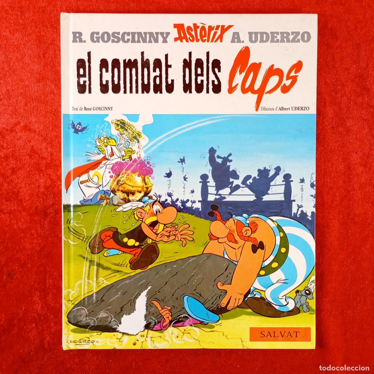 C&oacute;mics: AST&Egrave;RIX - EL COMBAT DELS CAPS - REN&Eacute; GOSCINNY, ALBERT UDERZO - SALVAT - 1999 / 499