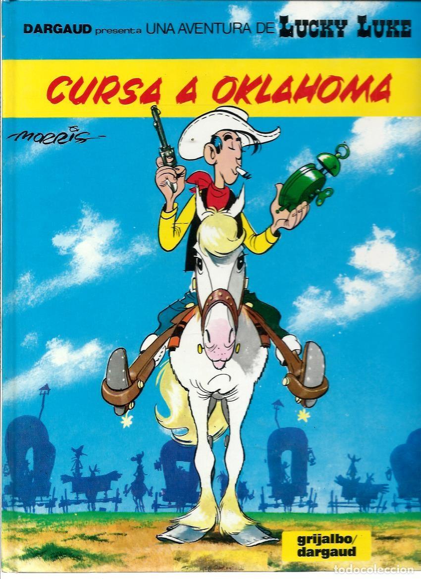 C&oacute;mics: MORRIS - LUCKY LUKE N&ordm; 39 - CURSA A OKLAHOMA - GRIJALBO 1989 - EN CATALA - BE