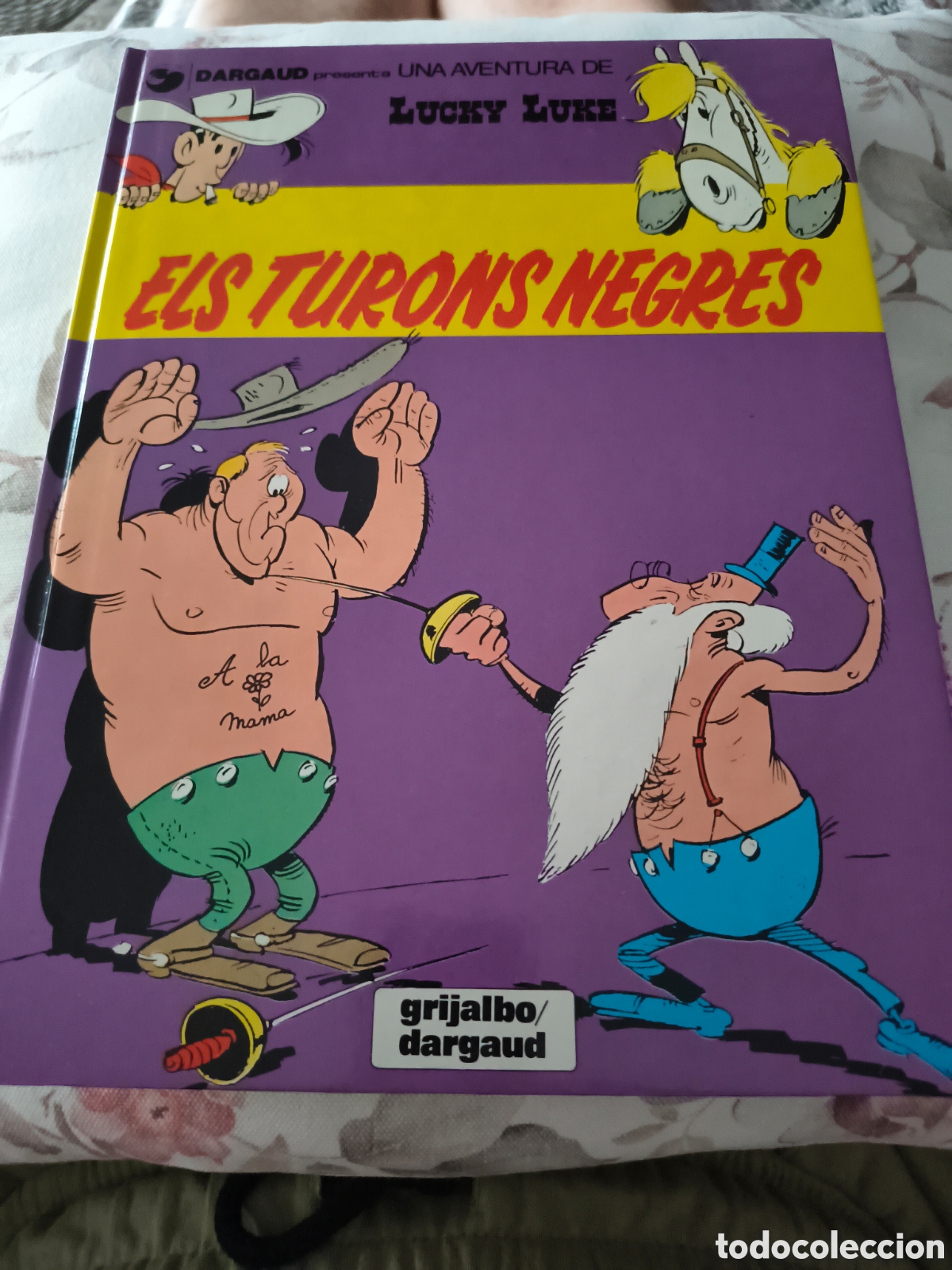 Comics: LUCKY LUKE. ELS TURONS NEGRES (GRIJALBO DARGAUD)