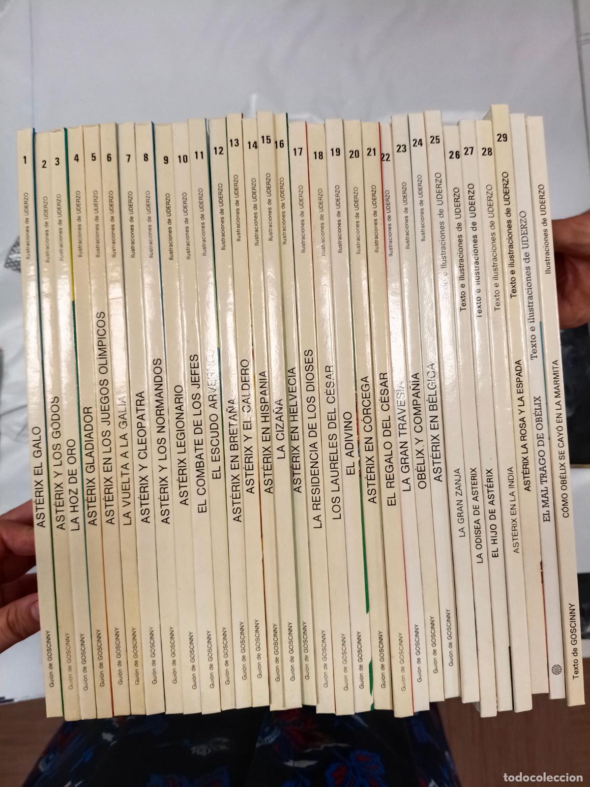C&oacute;mics: Lote 31 Comics de Asterix - CIrculo de lectores y Grijalbo Dargaud - Tapa dura