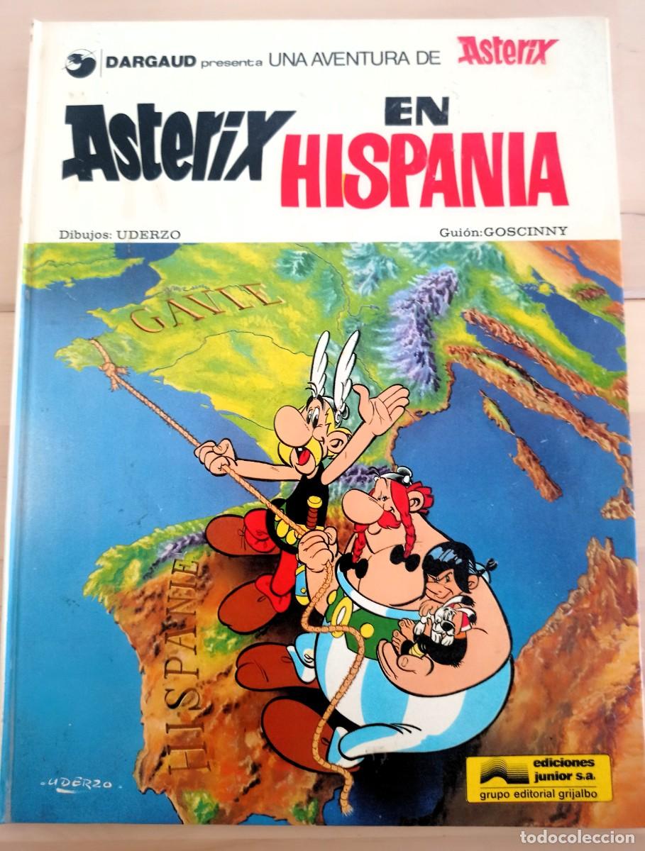 C&oacute;mics: Ast&eacute;rix en Hispania - Goscinny y Underzo - Col: Una aventura de Asterix - Ed. Grijalbo Junior