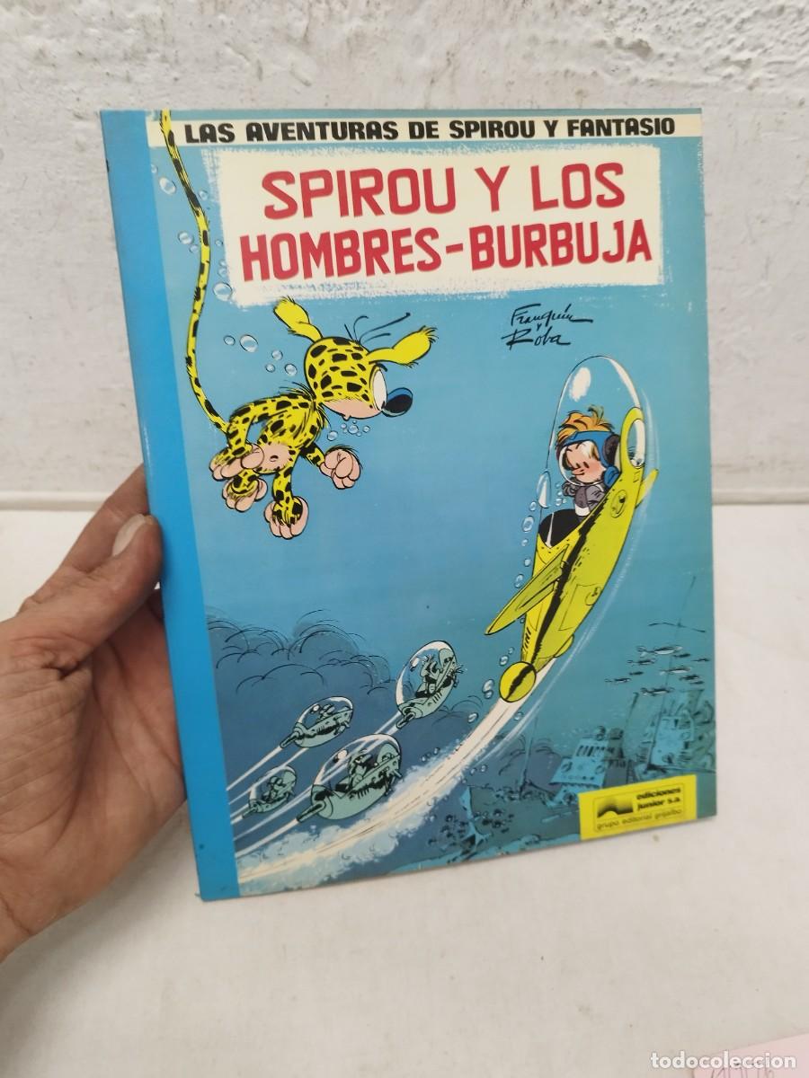 C&oacute;mics: Comic Spirou y Fantasio. Spirou y los hombres burbuja. N&ordm; 13.
