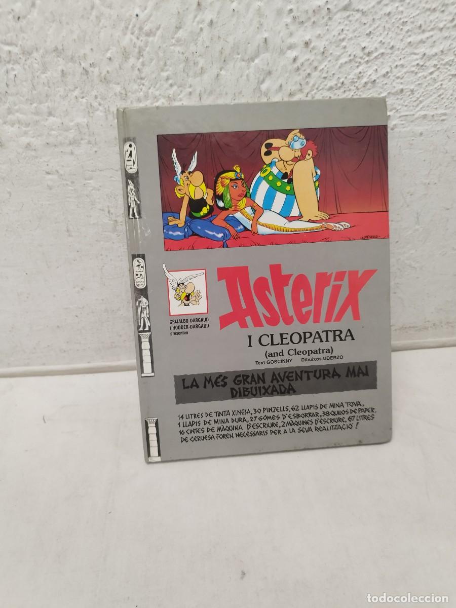 C&oacute;mics: Comic Asterix i cleopatra en catalan. La mes gran aventura mai dibuixada. N&ordm; 17 1996.