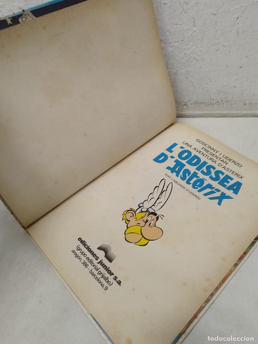 C&oacute;mics: Comic Asterix lodissea dasterix. En catalan 1981. - Foto 4