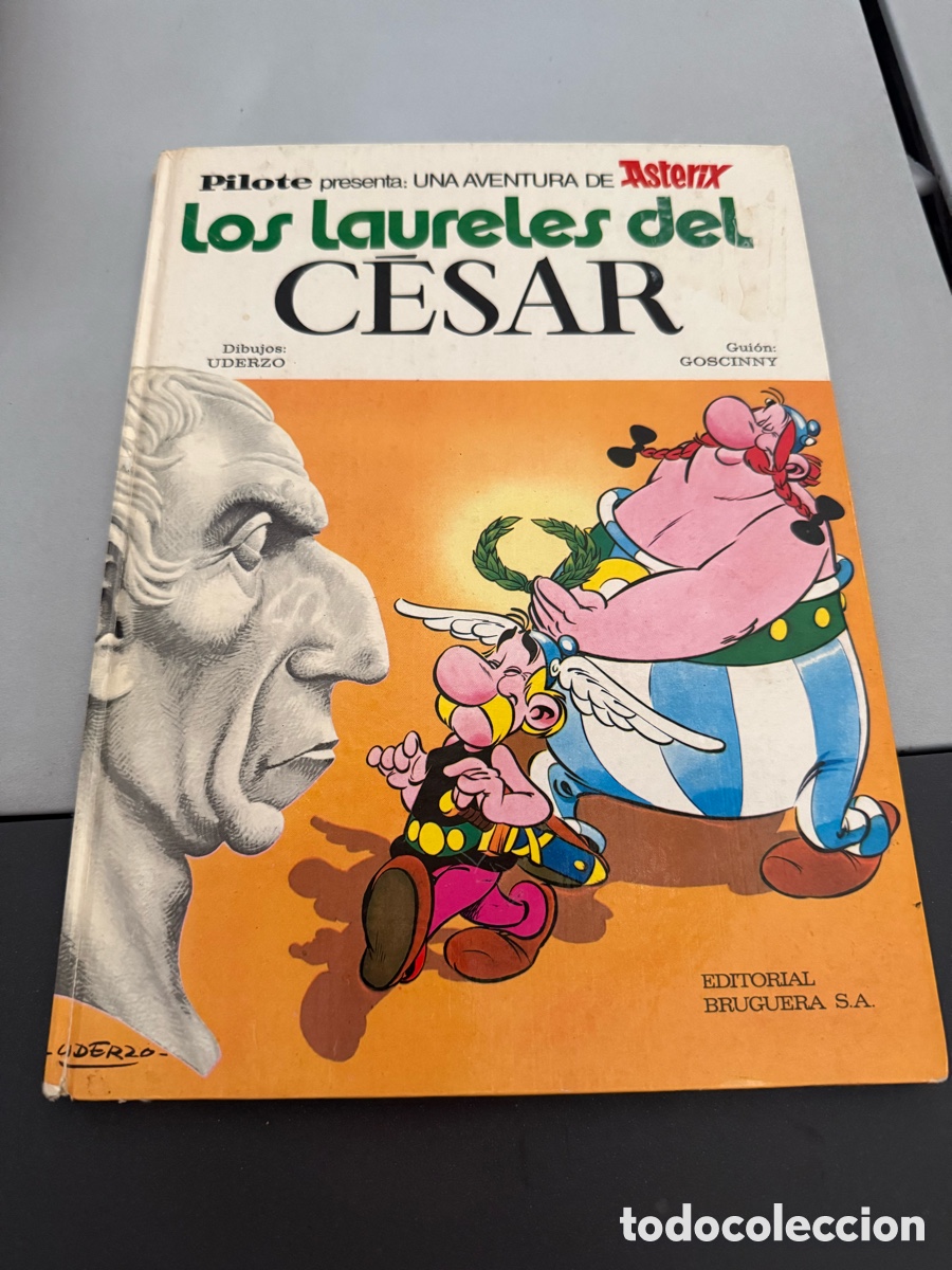 C&oacute;mics: ASTERIX Los LAURELES DEL C&Eacute;SAR. PILOTE 1972 - Foto 1