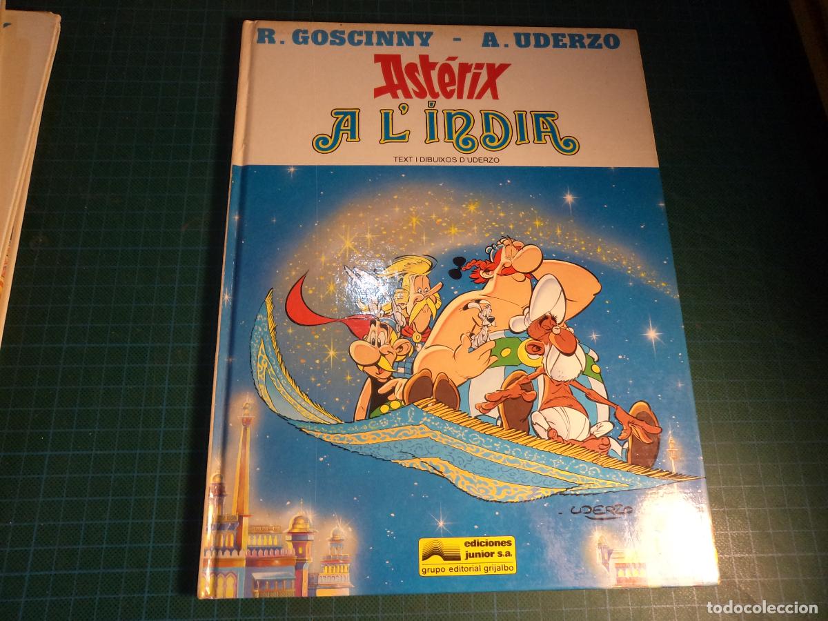 C&oacute;mics: Asterix a lIndia. Junior. En catalan. - Foto 1