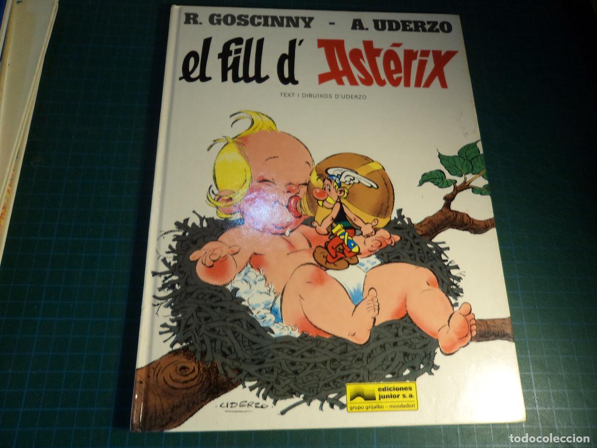 C&oacute;mics: Asterix. El fill dAsterix. Junior. En catalan. - Foto 1