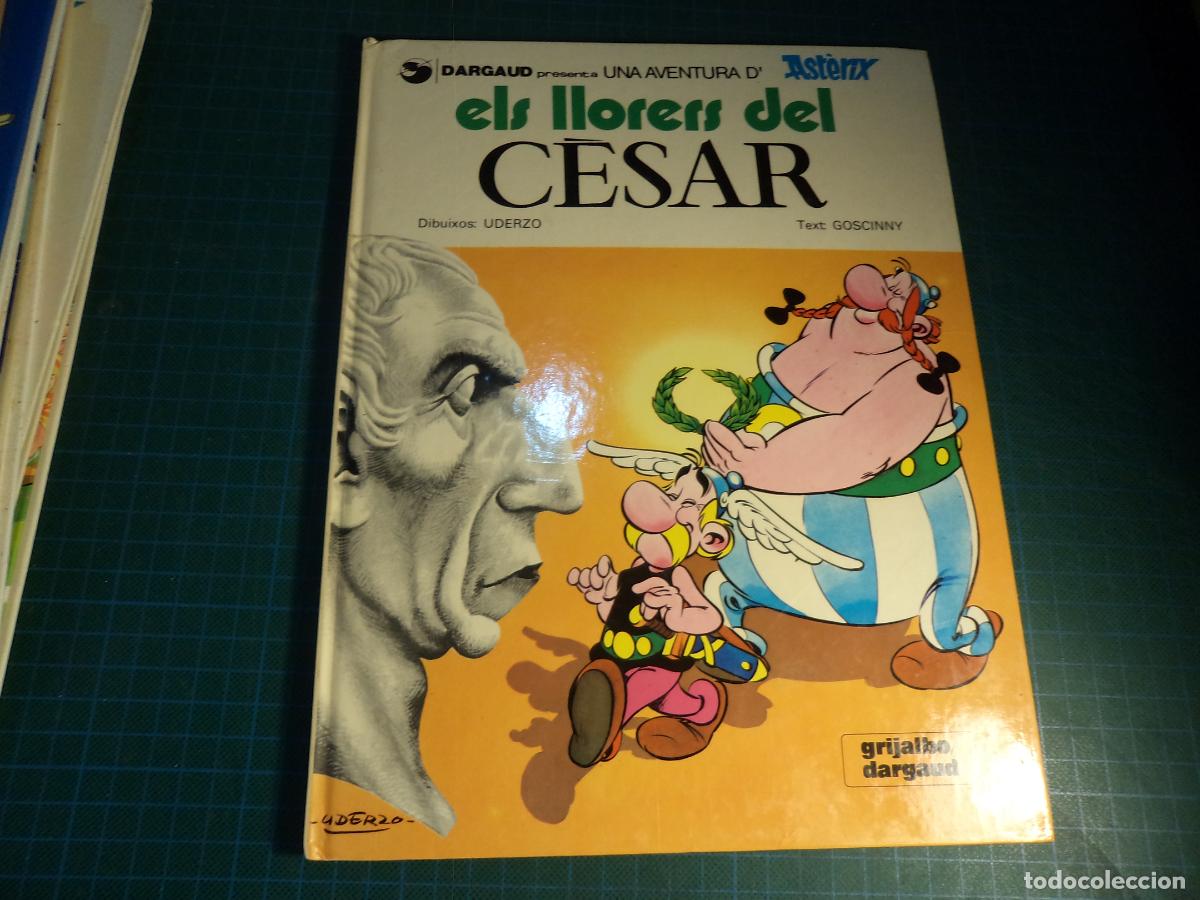 C&oacute;mics: Asterix. Els llorers del Cesar. Grijalbo. En catalan.