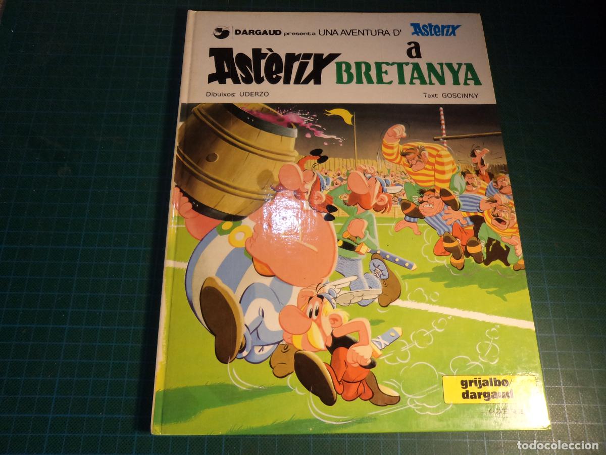 C&oacute;mics: Asterix a Bretanya. Grijalbo. En catalan.