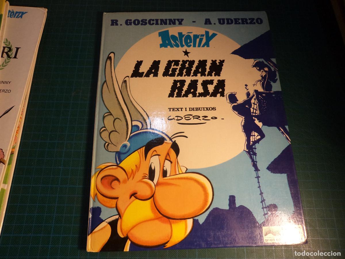 C&oacute;mics: Asterix. La gran rasa. Junior. En catalan. - Foto 1
