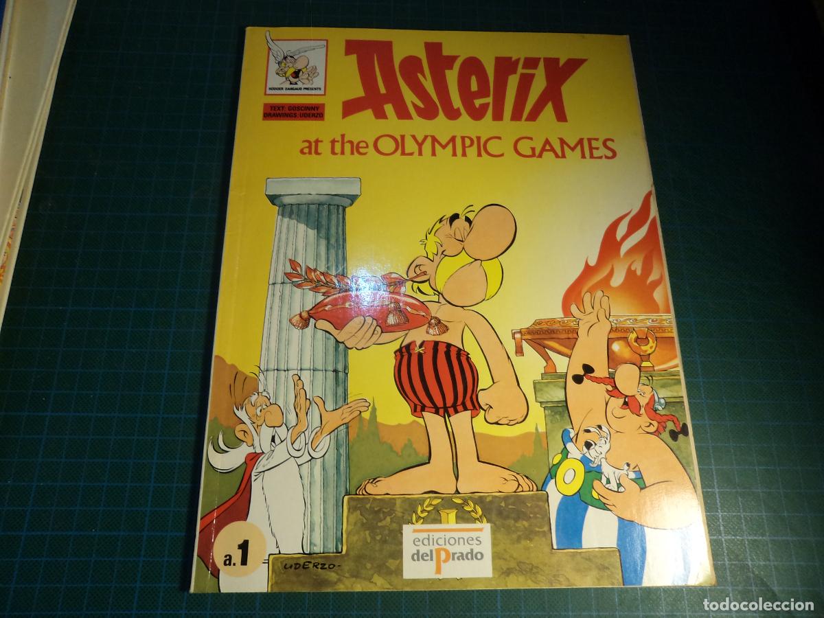 C&oacute;mics: Asterix at the Olympic Games. Ediciones del Prado. Rustica. En ingles.