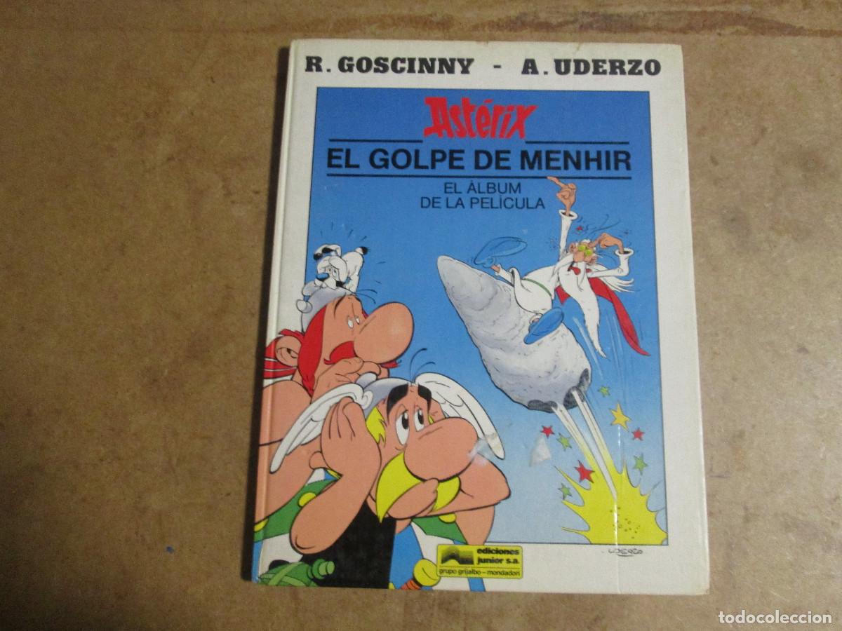 C&oacute;mics: Ast&eacute;rix, el golpe del menhir, el album de la pel&iacute;cula, Grijalbo, tapa dura