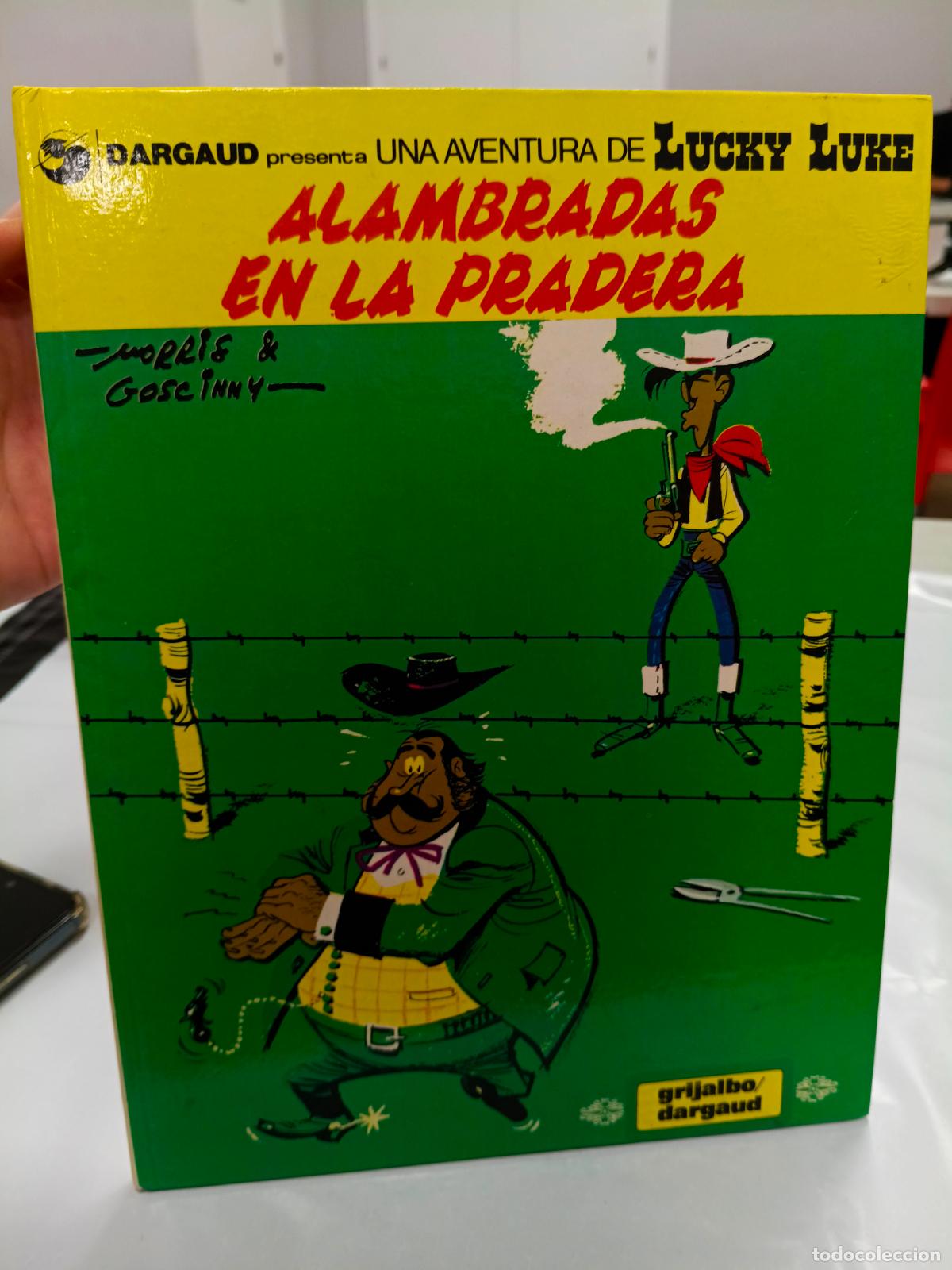 C&oacute;mics: lucky luke n&ordm; 31, alambradas en la pradera, de editorial grijalbo