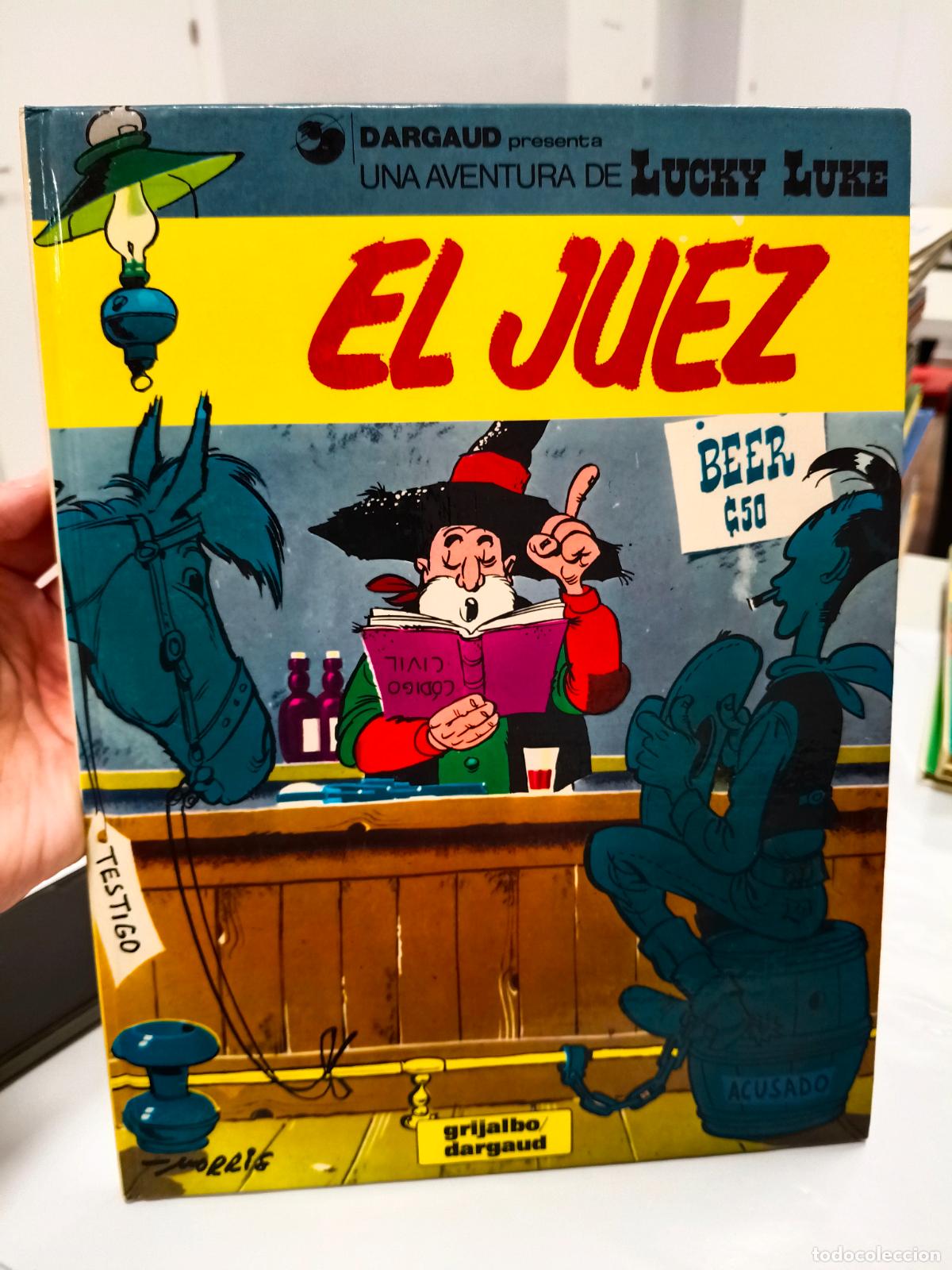 C&oacute;mics: LUCKY LUKE. EL JUEZ. MORRIS. GRIJALBO DARGAUD