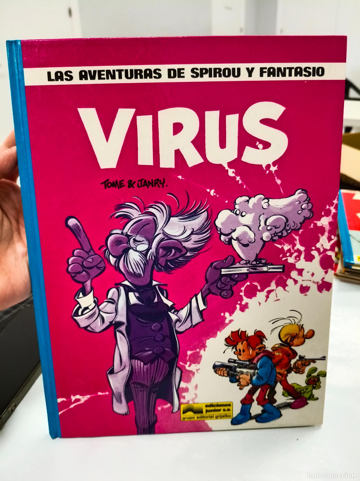 Comics: LAS AVENTURAS DE SPIROU Y FANTASIO- VIRUS -19
