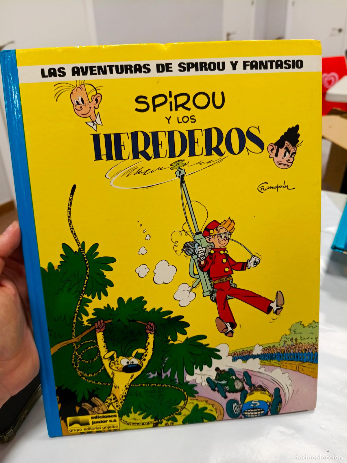 Comics: LAS AVENTURAS DE SPIROU Y FANTASIO SPIROU Y LOS HOMBRES BURBUJA N&deg;13 EDICIONES JUNIOR S,A,GRIJALBO